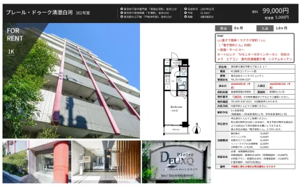 プレール・ドゥーク清澄白河 302号 0