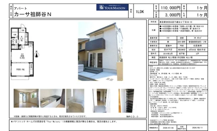 YOUR MAISON カーサ祖師谷 N 101号 0