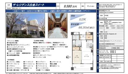 ザ・レジデンス白金スイート 8号 0
