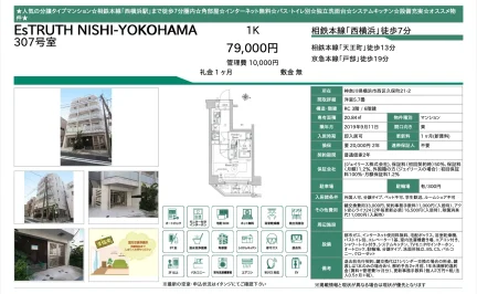 EsTRUTH NISHI-YOKOHAMA 307号 0