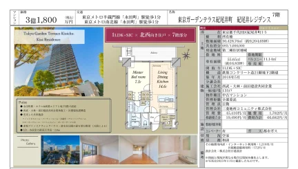 東京ガーデンテラス紀尾井町 紀尾井レジデンス 7号 0