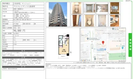 クロスレジデンス大阪新町 0808 0