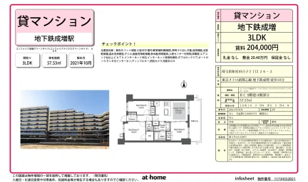 Modern 3LDK Condo in Shirako 0