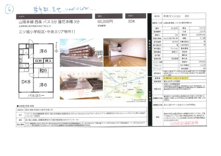 中央マンション 301号 0