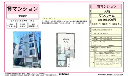 Studio Condo in Nishishinagawa 0