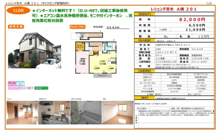 セジュール ウィルモア 201号 0