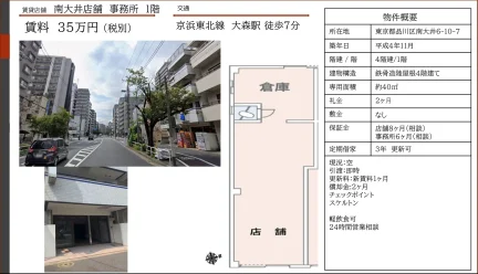 南大井店舗 1号 0