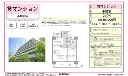 2LDK Condo Near Station in Nishigotanda 0