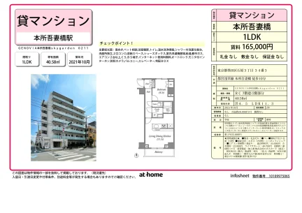 Modern 1LDK Condo in Ishiwara 0