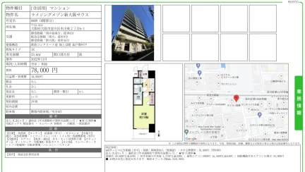 ライジングメゾン新大阪サウス 0809号 0