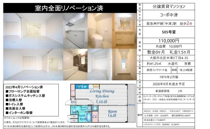 コーポ中津 505号室 0