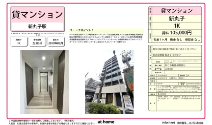 Modern Studio Condo Near Station in Marukodori 0
