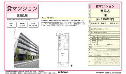Modern Studio Condo Near Station in Nakaikegami 0