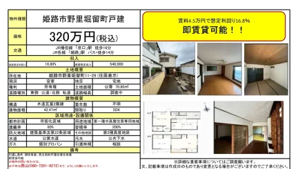 3-Bedroom House in Nozatohoridomemachi 0
