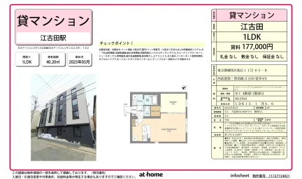 Brand New 1LDK Condo Near Station in Asahigaoka 0