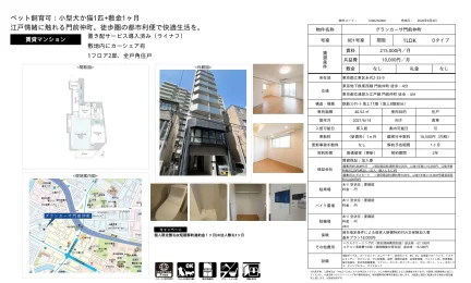 グランカーサ門前仲町 801号室 0
