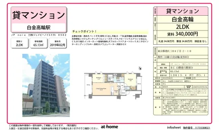 Modern 2LDK Condo in Mita sumitomofudosammitatsuimbiruni 0