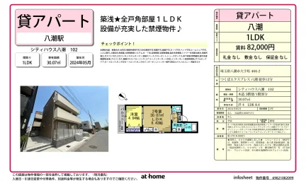 Brand New 1LDK Condo in Gake 0