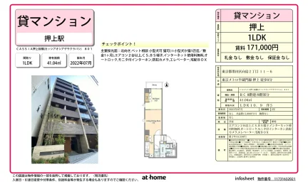 Modern 1LDK Condo in Mukojima 0
