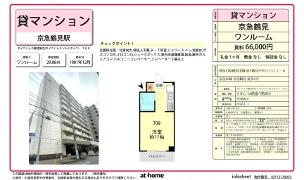 Charming Studio Condo Near Station in Tsurumichuo 0