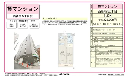 1LDK Condo Near Station in Hommachi 0
