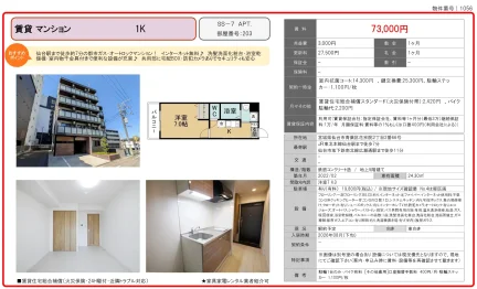 賃貸マンション 203号 0