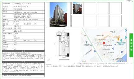 アプリーレ中之島 1306 0