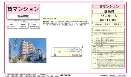 Modern Studio Condo in Yokokawa 0