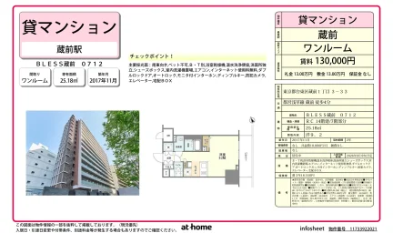 Modern Studio Condo Near Station in Kuramae 0