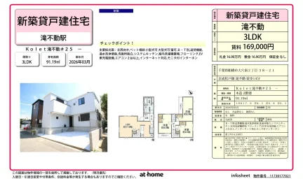 Brand New 3LDK House in Oanakita 0