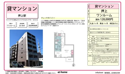 Modern Studio Condo in Yokokawa 0