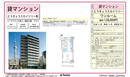 Studio Condo Near Station in Mukojima 0