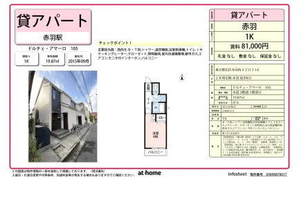 Studio Condo in Akabanenishi 0