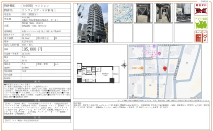コンフォリア・リヴ新梅田 0502号 0