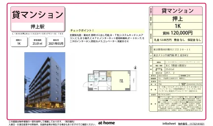 Modern Studio Condo in Yokokawa 0