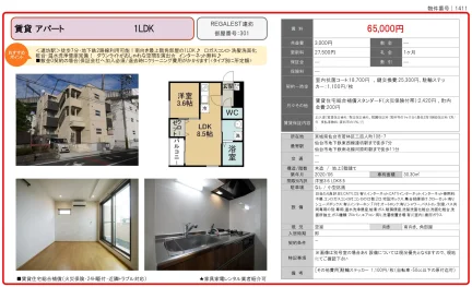 REGALEST 連坊 301号 0