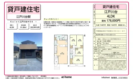 Modern 4LDK House in Edogawadai nishi 0