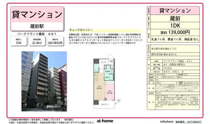 Modern 1DK Condo Near Station in Kuramae 0