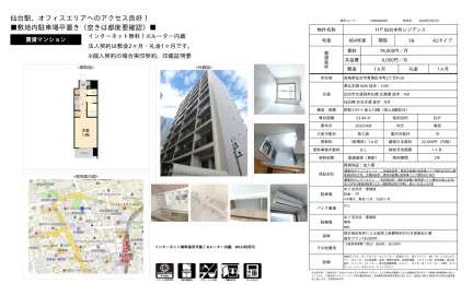 HF 仙台本町レジデンス 804号室 0