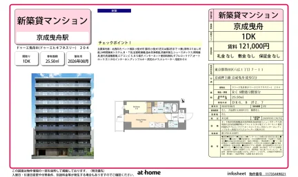 Brand New 1DK Condo Near Station in Yahiro 0