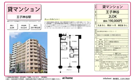 2LDK Condo Near Station in Kamiya 0