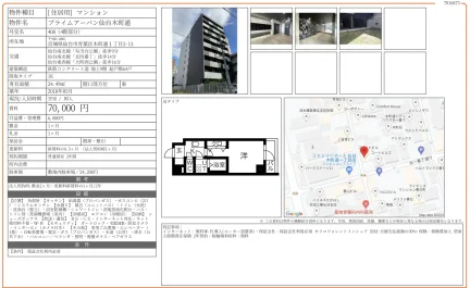 プライムアーバン仙台木町通 408号 0
