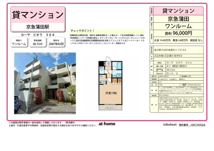 Studio Condo Near Station in Higashikamata 0