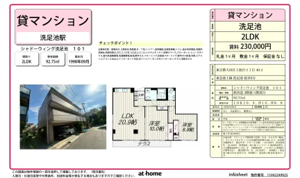 2LDK Condo in Kamiikedai 0