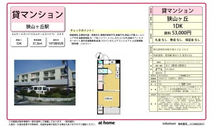 Vintage 1DK Condo in Wagahara 0
