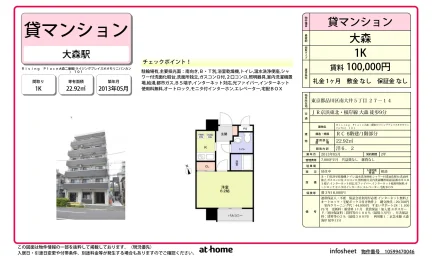Rising Place 大森二番館 101号 0