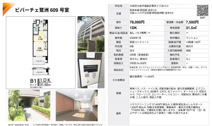 ビバーチェ鷺洲 609号 0