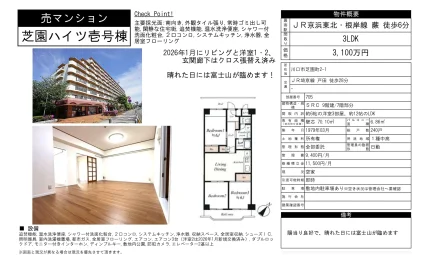 芝園ハイツ壱号棟 705号 0