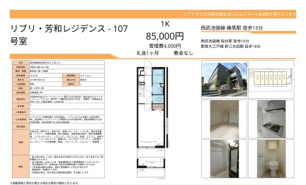 リブリ芳和レジデンス 107号 0
