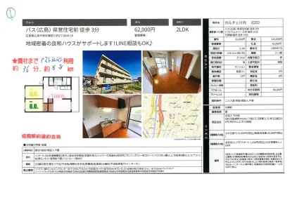 カルチェ川内 202号 0